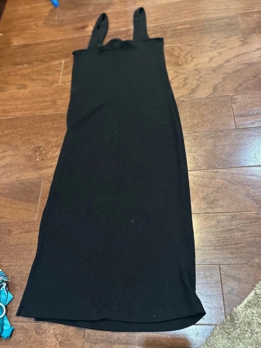 Old Navy Size Medium M Black Slit Dress Women's lot6365
